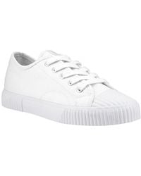Hush Puppies - Freya Canvas Trainers - Lyst
