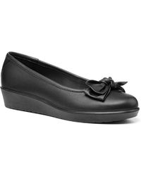 Hotter - Jade Low Wedge Pumps - Lyst