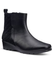Hotter - Eton Wide Fit Ankle Boots - Lyst