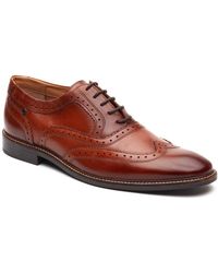 Base London - Clarence Brogue Shoes - Lyst