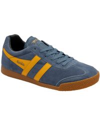 Gola - Harrier Suede Trainers Colour: Moonlight/Sun - Lyst