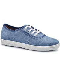 Hotter - Mabel Wide Fitting Canvas Shoes - Lyst