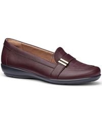Hotter - Clay Wide Fit Loafers - Lyst
