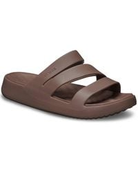 Crocs™ - Getaway Strappy Mule Sandals - Lyst