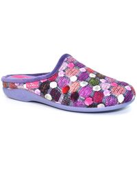 Lunar - Crackle Slippers - Lyst