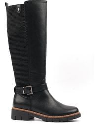 Lunar - Diana Knee High Boots - Lyst