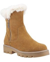 Hush Puppies - Ambre Zip Boots - Lyst