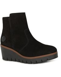 Rieker - Connecticut Wedge Heel Boots - Lyst