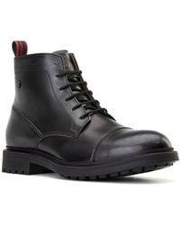 Base London - Boulton Toe Cap Boots - Lyst