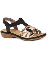 Rieker - Globe Sandals - Lyst