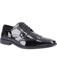 Hush Puppies - Elliot Brogue Patent Shoes - Lyst