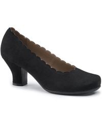 Hotter - Jive Extra Wide Court Shoes - Lyst