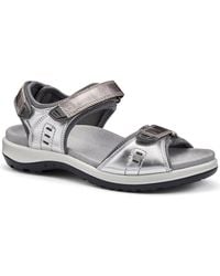 Hotter - Walk Ii Wide Fit Sandals - Lyst