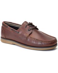 Base London - Stern Boat Shoes - Lyst