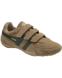Gola - Connect Suede Strap Trainers - Lyst