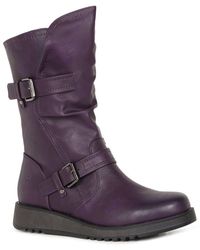 Heavenly Feet - Hannah 4 Calf Length Boots - Lyst