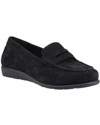 Hush Puppies - Shelby Suede Loafers - Lyst