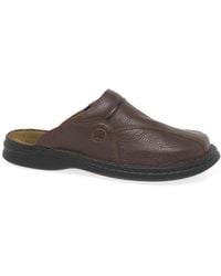 Josef Seibel - Brown Klaus Leather Mules - Lyst