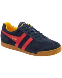 Gola - Harrier Suede Trainers - Lyst