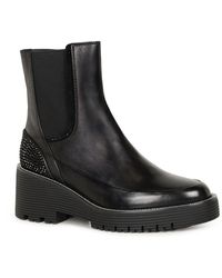Regarde Le Ciel - Sadhy 04 Chelsea Boots Lea/Suede - Lyst