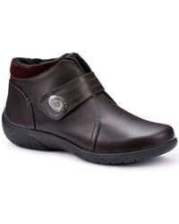 Hotter - Muse Wide Fit Ankle Boots - Lyst