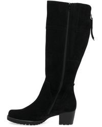 gabor extra slim calf boots