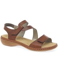 Rieker - Sphere Riptape Sandals - Lyst