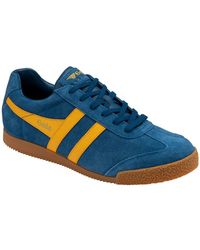 Gola - Harrier Suede Casual Trainers - Lyst