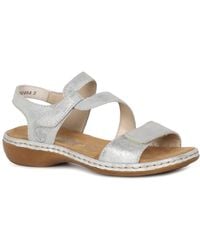 Rieker - Sphere Riptape Sandals - Lyst