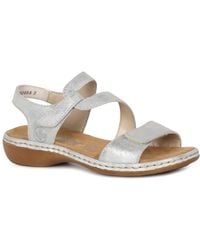 Rieker - Sphere Riptape Sandals - Lyst