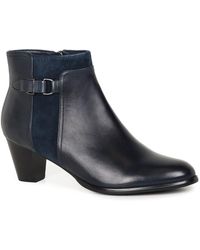 Regarde Le Ciel - Sonia 148 Ankle Boots Lea/Suede - Lyst