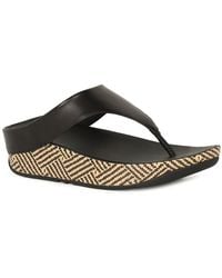 Fitflop - Lulu Lux Graphic Weave Sandals - Lyst