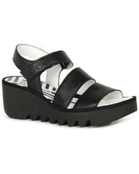Fly London - Bexy Wedge Heel Sandals - Lyst