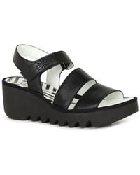 Fly London - Bexy Wedge Heel Sandals - Lyst
