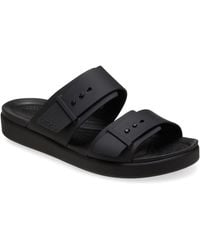 Crocs™ - Brooklyn Buckle Low Sandals - Lyst