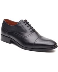 Base London - Portico Toe Cap Oxford Shoes - Lyst