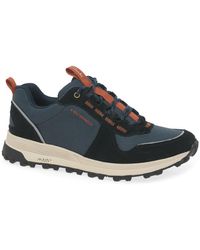 clarks waterproof trainers