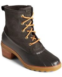 sperry duck boots memory foam