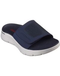 Skechers - Go Walk Flex Sandbar Mule Sandals - Lyst