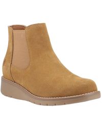 Hush Puppies - Leonie Suede Boots - Lyst
