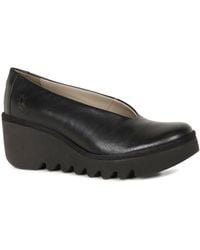 Fly London - Beso Wedge Heel Shoes - Lyst
