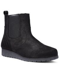 Hotter - Exeter Low Wedge Boots - Lyst