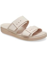 Crocs™ - Brooklyn Buckle Low Sandals - Lyst