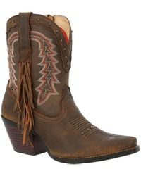 Durango - Crush Western Ankle Boots - Lyst