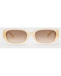 Charles & Keith - Recycled Acetate Angular Sunglasses - Lyst