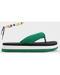 Charles & Keith - Tana Puffy Thong Sandals - Lyst