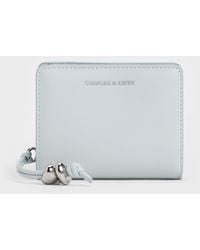 Charles & Keith - Augustine Sculptural-Detail Small Wallet - Lyst