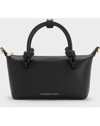 Charles & Keith - Sammie Knotted-Handle Tote Bag - Lyst