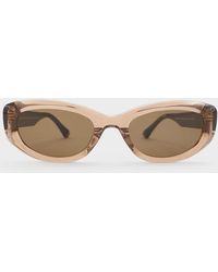 Charles & Keith - Birdie Recycled Acetate Sunglasses - Lyst