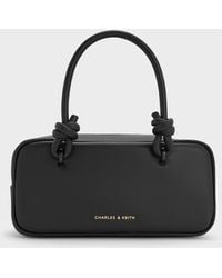 Charles & Keith - Sammie Knotted-Handle Elongated Bag - Lyst